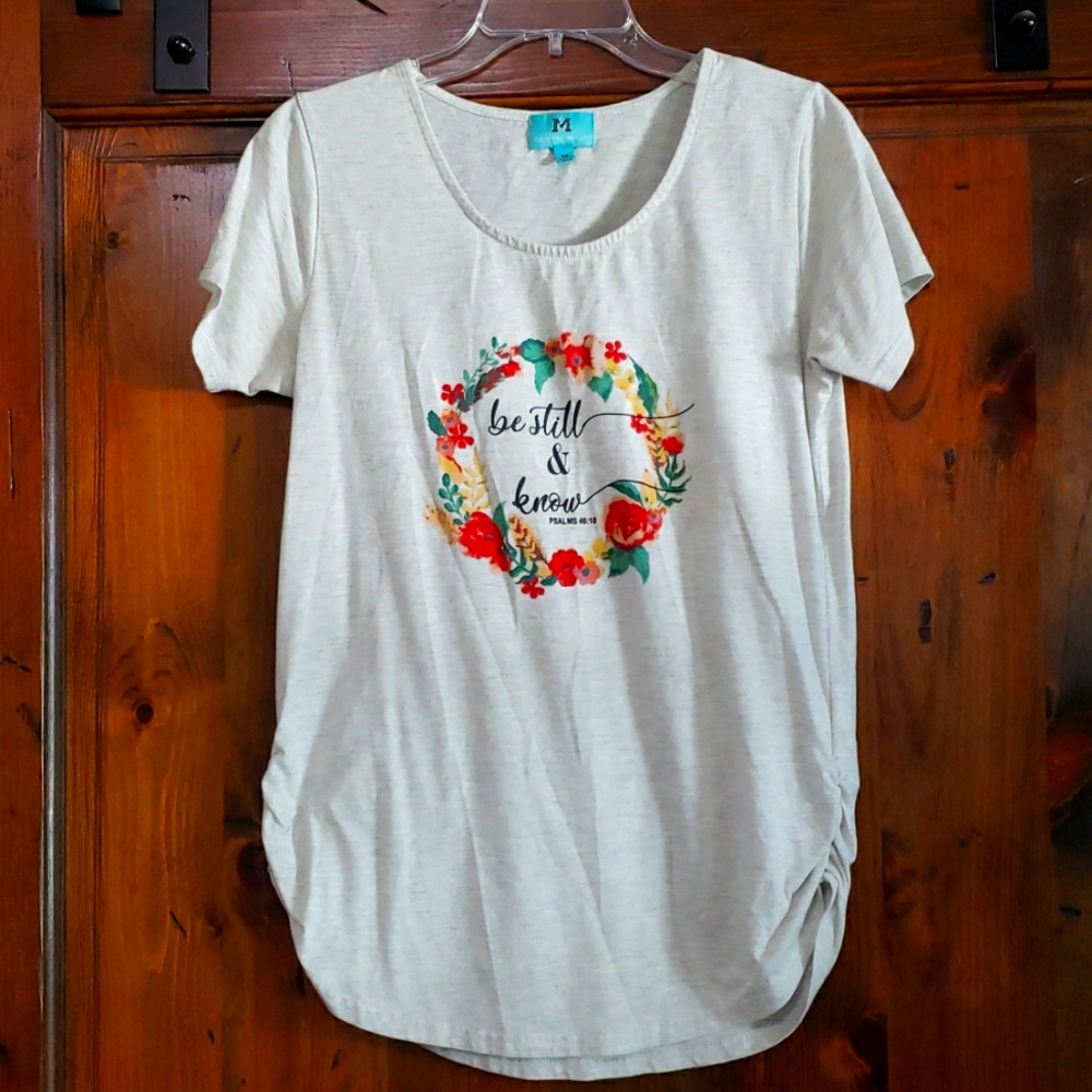 Be Still & Know Shirt, size M